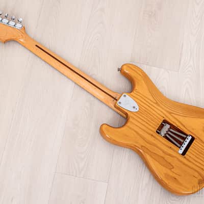 1986 Fender '72 Stratocaster ST72-115 Natural w/ Pure Vintage '65 Pickups, Japan MIJ Fujigen image 12