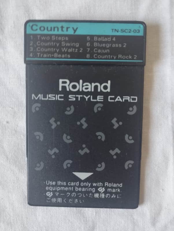 Roland TN-SC2-03 Country Styles card for E series image 1