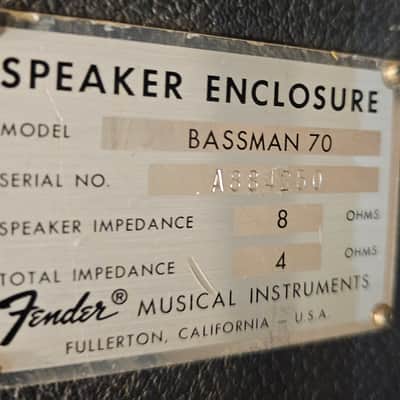 Fender Bassman 70 2x15 Cabinet image 5