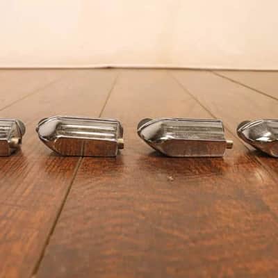 Unbranded Chrome Tom Drum Lugs 4pk #3 image 2