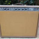 Vintage 1962 Fender Deluxe Amp - Model 6G3 - Rough Brown Tolex - Very Clean and Serviced!
