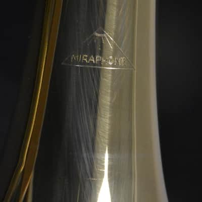 Trombón Do pistones Miraphone lacado en perfecto estado image 15