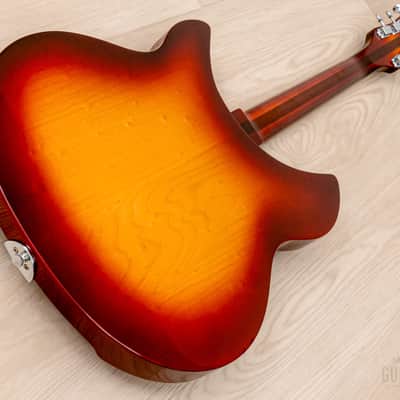 1987 Rickenbacker 1998PT Pete Townshend Signature Rose Morris Model Fireglo w/ Case, 1 of 250 image 17