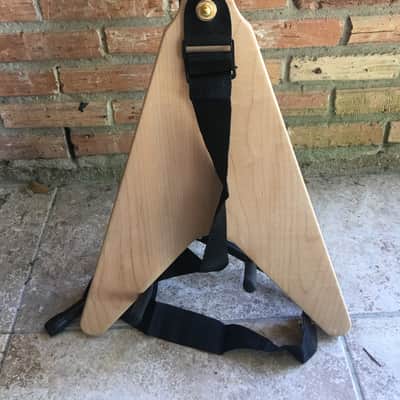 2011 GIBSON Melody Maker Flying V Guitar w/ Maple Body, Mahogany Neck, Natural Finish & Duncan JB! image 5