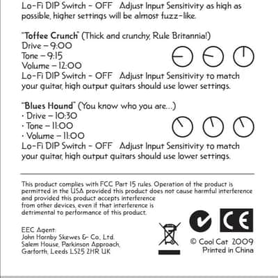 Danelectro Cool Cat Drive V2 image 6