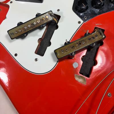 Fender 1966 Jazz Bass Fiesta Red image 11