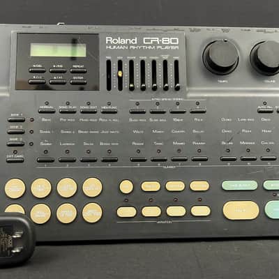 Roland CR-80 Human Rhythm Player 1990s - Gray w/ Power Supply image 7