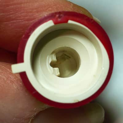 Fender Pointer Knob - Red image 5