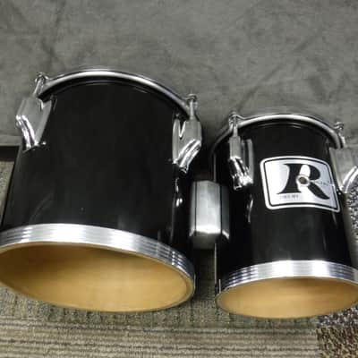 Rare Vintage Late 70's Rogers Big "R" Concert Toms/Bongos 6 and 8" image 1