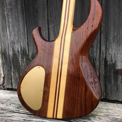 Mint 1981 Aria Pro II SB-900 Matsumoku 4 String Bass in Walnut Perfect image 12