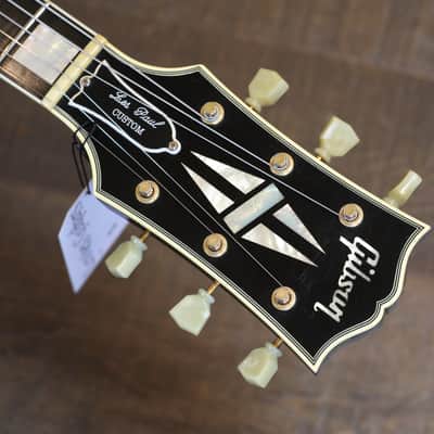 2008 Gibson Custom Shop Les Paul Custom 1954 Historic Reissue LPB-4 Electric Guitar Black Ebony + COA OHSC image 11