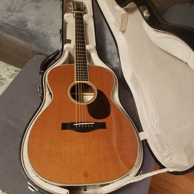 Santa Cruz Guitar Co. | OM Custom | Brazilian Rosewood & Tunnel 13 Redwood | Serial No. 4741 | Nitrocellulose image 2