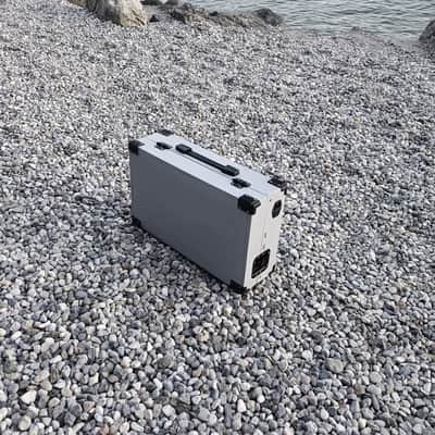 7U Eurorack Case Powered, 84 or 104hp, patched resealable modular synth image 17