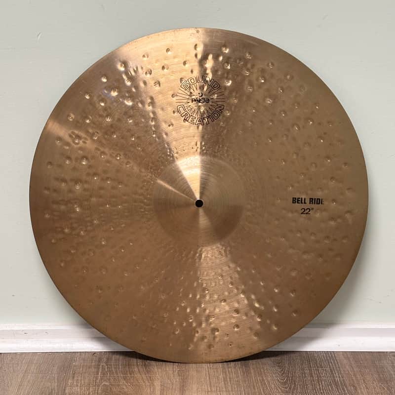 Paiste 22" Sound Creation Bell Ride Cymbal *VIDEO* 3520g 1980s image 1
