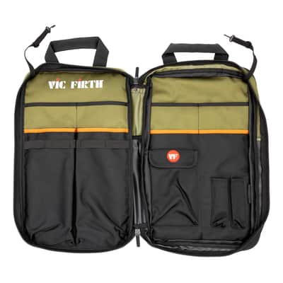 Vic Firth VXSB0114 Professional Stick Bag Green/Black image 2