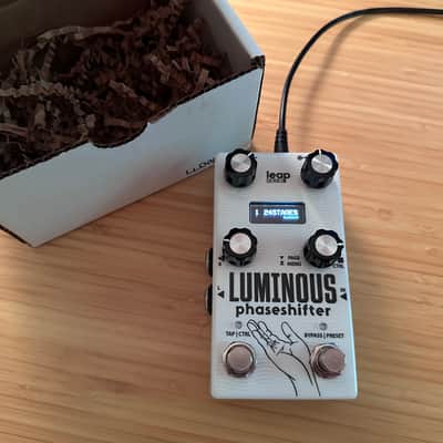 Alexander Pedals Luminous Phaseshifter 2023 - Present - White / Glow-In-The-Dark image 1