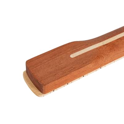 [Matte Finish] 22-Fret Guitar Neck Suit for ST Style Guitar - Maple Fretboard, Mahogany Neck & Peach Wood Tube (With Back Line), price include the import duty for US buyer image 8