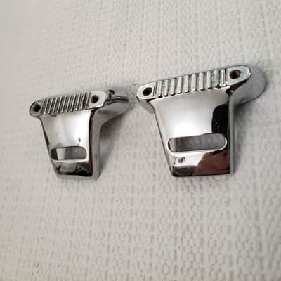 Premier Snare Butt Pieces .Model 632-45 1960s-1970s - Chrome image 2