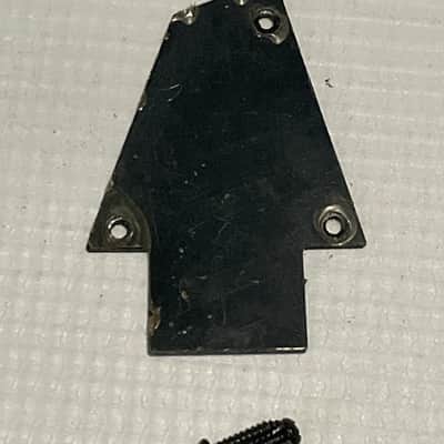 2000's Korean Ibanez RG & S Series Electric Guitar Black Truss Rod Cover 1 Ply image 2