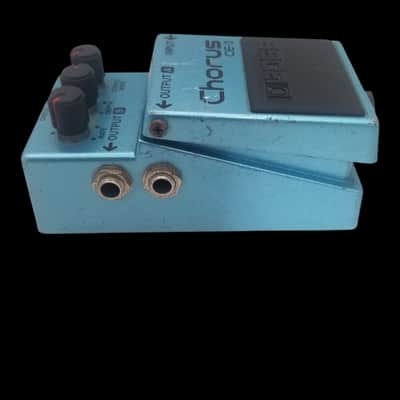 Boss CE-3 Bass Chorus (Dark Gray Label) 2001 - Present - Blue X6895 image 4