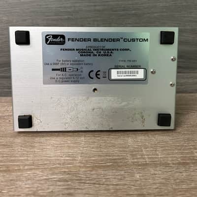 Fender Blender Fuzz Pedal with Top Boost #2608 image 9