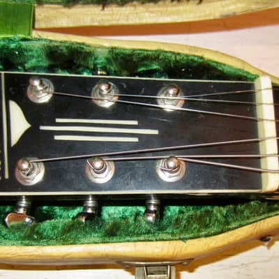 National New Yorker Art Deco Lap Steel 1940s - Black and White image 3