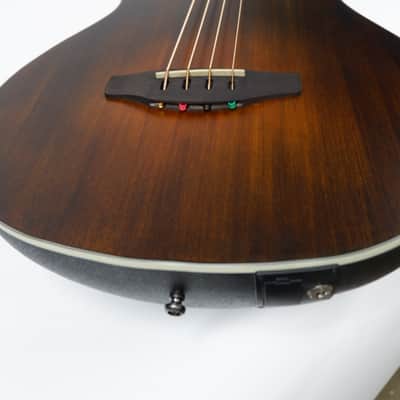 Ovation Applause Elite Acoustic Bass Guitar Mid Depth Vintage Varnish Satin AEB4-7S image 4