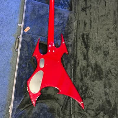 B.C. Rich Beast Bass Red With case image 8