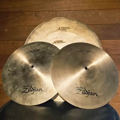 Zildjian Avedis set. 20", 14"hh , 16", 10" 2000s - Traditional image 3