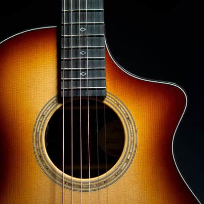 Breedlove Premier Concert Burnt Amber CE Sitka-EI Rosewood image 5