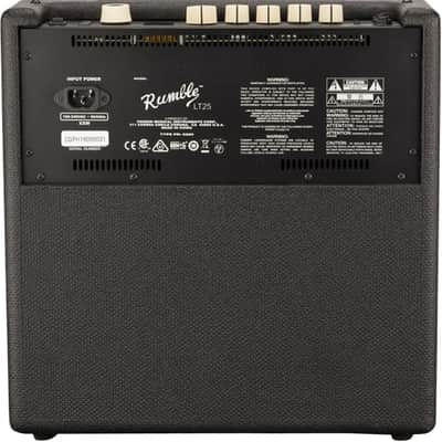 Fender Rumble LT25 25-Watt 1x8" Bass Combo 2019 - Present - Black image 2