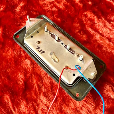 Hagstrom Bass guitar NECK position humbucker pickup 1970’s - Nickel image 2