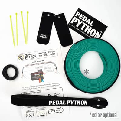 Pedal Python™ 15ft Pedalboard Snake Cable Management System Black image 2