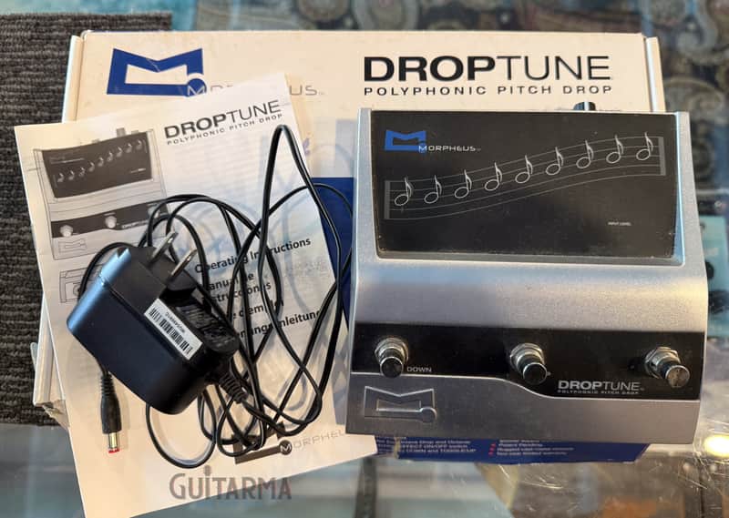 Morpheus Droptune Polyphonic Pitch Drop pedal - w/box, power supply image 1