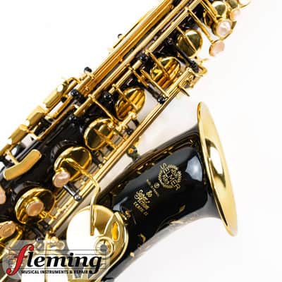 Henri Selmer Paris Super Action 80 Series II Alto Saxophone - Black Lacquer (Competition Demo / Open Box Model) image 7