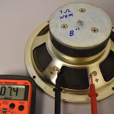 Unknown 8" 8 Ohm Speaker Hi-Fi Home Audio image 5