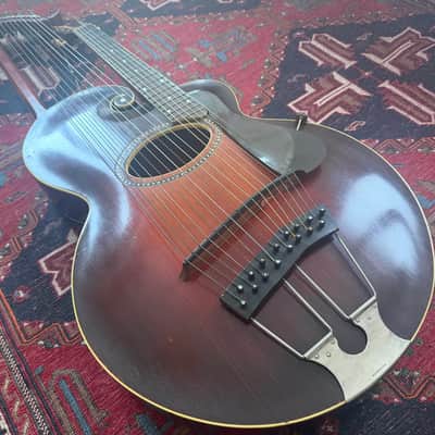 Gibson Style U Harp Guitar 1917 image 3