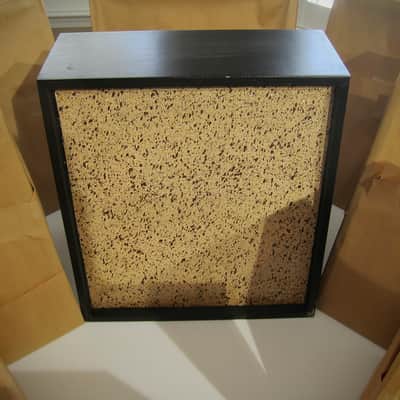 JENCO Speaker Cabinet 10" Vintage NOS Empty Cabinet Only Circa-1950s-1960s-Black with Splatter Grill Cloth image 16