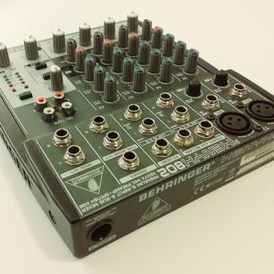 Behringer Xenyx 802 Premium 8-Input 2-Bus Audio Mixer - Complete In Box CIB image 3