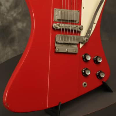 1965 Gibson reverse Firebird III w/non-reverse headstock original CARDINAL RED!! image 8