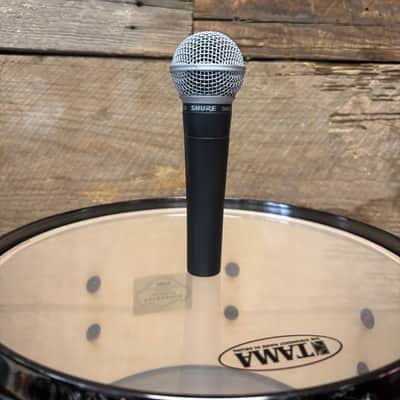 Shure SM58 Handheld Cardioid Dynamic Microphone 1984 - Present - Black image 2