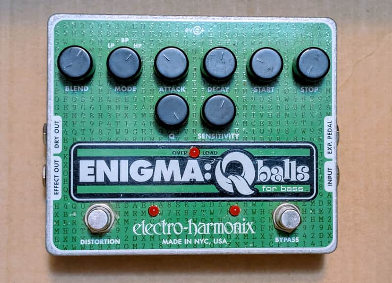 Electro-Harmonix Enigma: Q Balls Envelope Filter For Bass 2009 - 2022 - Green image 1
