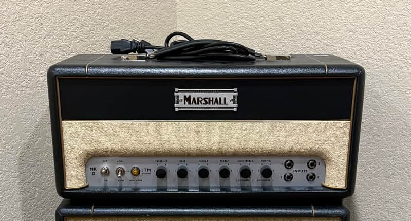 Immagine *NEW-OPEN BOX* Marshall Studio JTM ST20H "MK II" 20-Watt Guitar Amp Head 2023 - Present - Black - 1