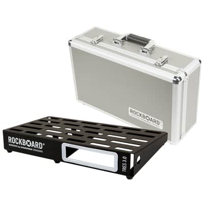 Rockboard TRES-3.0-C Pedalboard with Flight Case