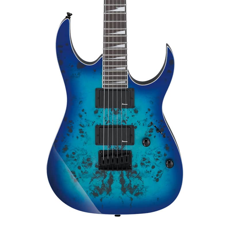 2025 Ibanez GRGR221PA-AQB Aqua Burst