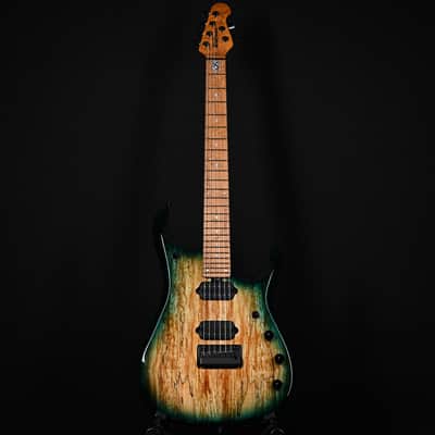 Ernie Ball Music Man JP15 Emerald Glow Roasted/Figured Maple Neck *Miami Guitar Exclusive* 2025 (H06299) image 4
