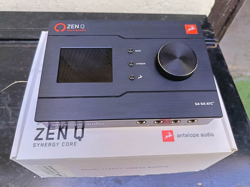 Antelope Audio Zen Q Synergy Core USB-C Audio Interface 2021 - Present - Black image 1