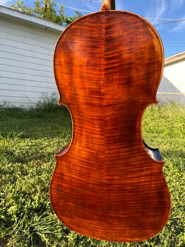 Anton Kessel Professional Antique Cello 1890 Leipzig Germany Guarneri Model image 1