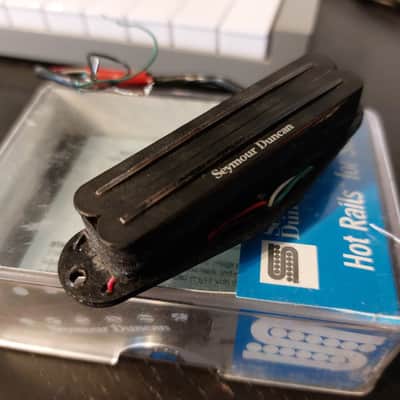 Immagine Seymour Duncan SHR-1b Hot Rails Bridge Pickup, Black - 1
