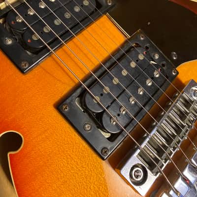 Hoyer ES-335 70s - Sunburst w/ Gibson Tim shaw pickups image 6